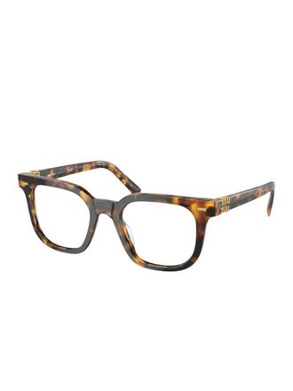 Miu Miu 0MU Tortoiseshell Acetate Eyeglasses - Havana