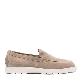 Tod's Flat Shoes Creta Chiaro