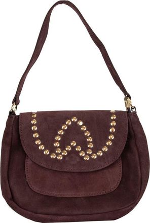 Persaman New York Studded Shoulder Bag in Dark Red at Nordstrom Rack