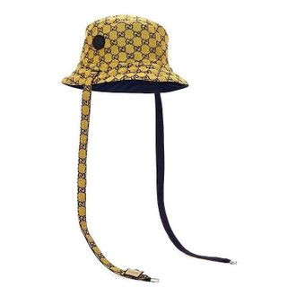 Gucci GG Reversible Bucket Hat Yellow Blue 809879170
