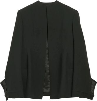 Carven Deconstructed Jacket - Dames - Blazers - Zwart - XS - Katoen - Jassen