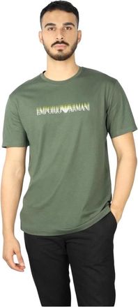 Emporio Armani Uomo, Top, Verde, M, new