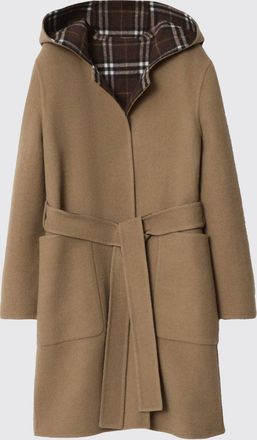 Burberry Coat BURBERRY Woman color Beige