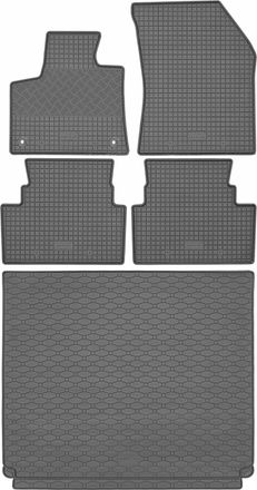 OEM Juego De Alfombrillas De Goma Para Coche Y Alfombrilla Para Maletero Del Citro&euml;n C5 Aircross Phev Crossover De 2019
