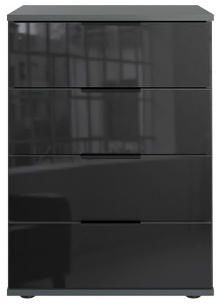 Wimex Nachtkommode »Saigon« mit 4 Schubladen, wahlweise Glas-oder Spiegelfronten