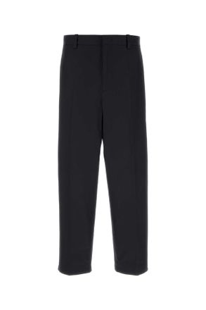 Jil Sander Midnight Blue Cotton Pant