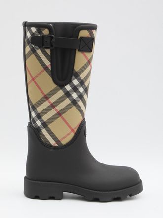 Burberry Check Rainboots
