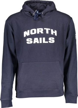 North Sails Blue Cotton Mens Mens Sweatshirt
