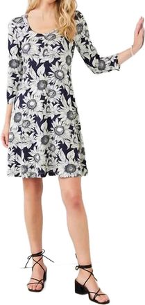 Karen Kane A Line Dress In Print