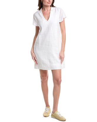 Tommy Bahama Two Palms Collared Linen Shift Dress