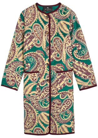 Etro Reversible Jacquard Jacket - Multi Print - 42 (UK10 / S)
