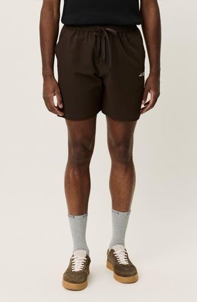 Les Deux Stan Seersucker Swim Shorts in Delicioso at Nordstrom, Size Xx-Large