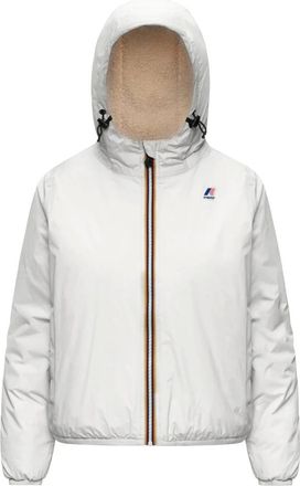 K-Way Claudette Orsetto Jacket - - Jackets - Donna - Bianco - S
