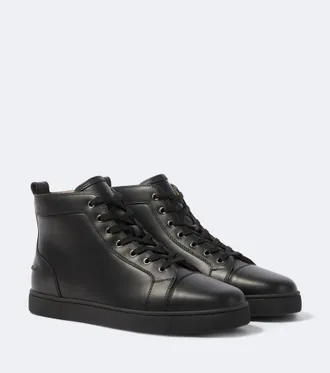 Christian Louboutin Louis high-top leather sneakers