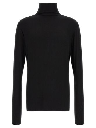 Thom Krom Black Solid Turtle Neck Sweater
