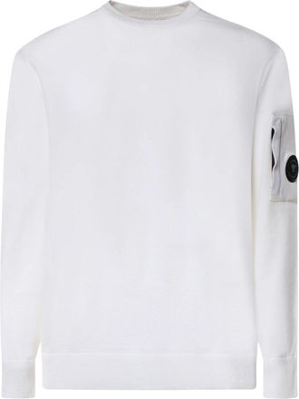 C.P. Company Extrafine Merino Wool Lens Crewneck Sweater