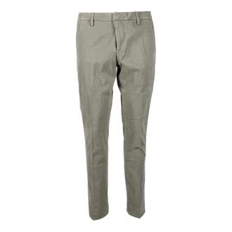 Dondup Slim-fit Trousers, male, Green, Size: W36 Slim-fit Trousers