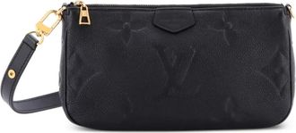Louis Vuitton Multi Pochette Accessoires Monogram Empreinte Giant crossbody bag - Zwart