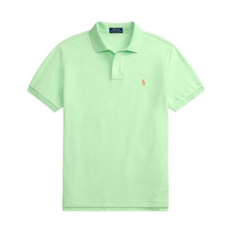 Polo Ralph Lauren Polo Shirts, male, Green, Size: 2XL Short Sleeve Knit