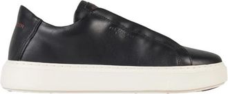Alexander Smith London Slip-On Sneakers - Heren - Sneakers - Zwart - 43 EU - Leer - Schoenen