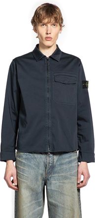 Stone Island 1200015 Overshirt in Cotton Tela