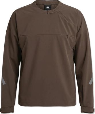 adidas Shirt met lange mouwen - Heren - Sportshirts - Bruin - M - Fitness