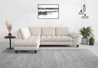 Sit&more Ecksofa »Westham L-Form« mit Ottomane, mit oder ohne Bettfunktion, Bettkasten, Verstellung