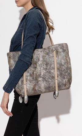 Diesel D-ROP TOTE Bag, Womens, Grey