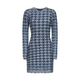 Diesel Elegante Jurk 0Egca A21446 8ata - Dames - Korte kleedjes - Blauw - S - Kleedjes