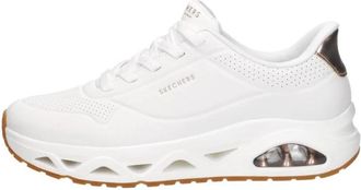 Skechers Uno Glide Step - Glide On Air Sneakers - Dames - Hardloopschoenen - Wit - 37 EU - Fitness