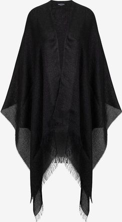 Fabiana Filippi Leinenmix-Cape mit Lurex