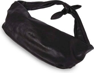 Cortana Small Lamb Leather Belt Bag - Dames - Heuptassen - Zwart - ONE Size - Leer - Tassen