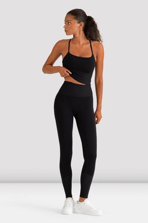 Bloch BLOCH Ladies Apex High Waist Sports Legging, Black