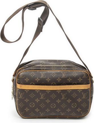 Louis Vuitton Pre-owned Womens Reporter PM Shoulder Bag - Brown - One Size