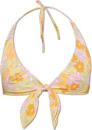 Chlo&eacute; Bikini top met zonnebloemenprint - Dames - Bikinis - Veelkleurig - 2XS - Badmode