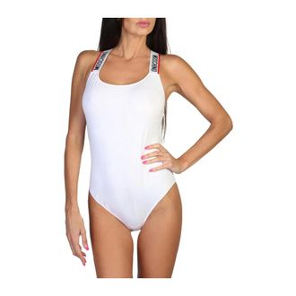 Moschino Body, female, White, Size: XS One-piece Swimsuit