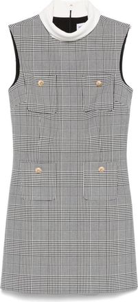 Self Portrait Mini Dress In Prince Of Wales