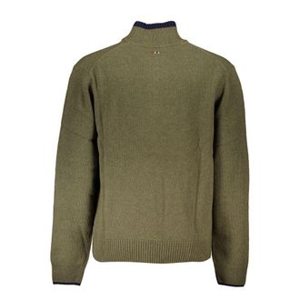 Napapijri Half-Zip Knit Sweater - Green