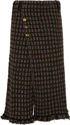 Akep Gonna Midi Coco - - Skirts - Donna - Marrone - M