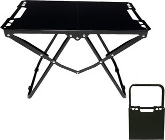 OEM Piccolo Tavolo Pieghevole Portatile In Acciaio Al Carbonio Per Pranzo O Viaggio, Con Elevata Capacit&agrave; Di Carico, Adatto Come Tavolo Da Giardino, Per P