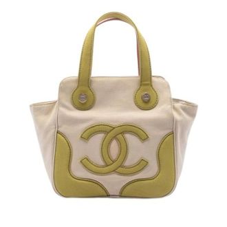 Chanel Pre-owned Vintage Canvas Handbag - Dames - Pre-owned - Beige - Maat: ONE Size