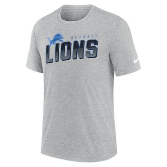 Nike Detroit Lions Nike Mens NFL T-Shirt in Grey | NJFD06G9J-Y8X