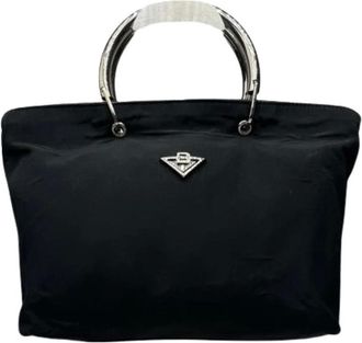Bottega Veneta Pre-owned Handbags, female, Black, Size: ONE SIZE Pre-owned Vintage Handbag
