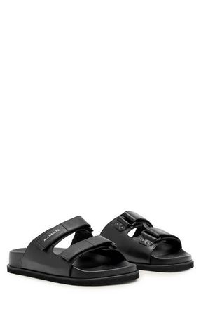 AllSaints Vex Sandal in Black at Nordstrom, Size 12