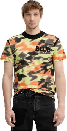 Bluemarble Katoenen T-shirt - Heren - T-shirts - Veelkleurig - L - Katoen - Tops
