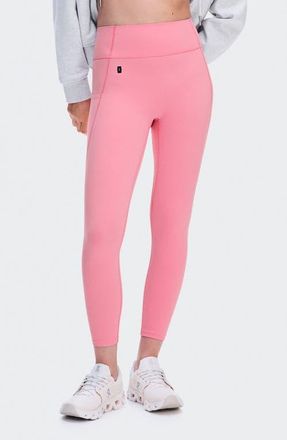 On High Waist 7/8 Studio Tights in Magnolia at Nordstrom, Size X-Large