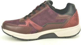 Gabor Schoenen, Dames, Veelkleurig, 37 1/2 EU, Bordo combi Runner N.+tiret