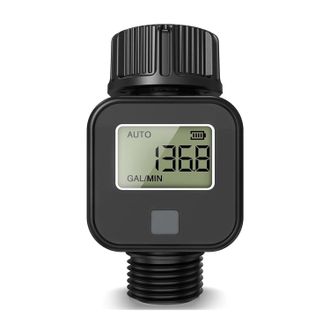 OEM Medidor De Agua/caudal&iacute;metro Digital De Alta Precisi&oacute;n Ip6x Que Mide El Consumo Y El Caudal De Agua Para Mangueras De Jard&iacute;n Exteriores (sgs05-g)