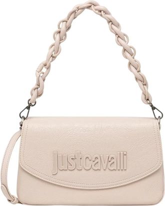 Just Cavalli Kleine Schoudertas - Dames - Schoudertassen - Roze - ONE Size - Polyester - Tassen