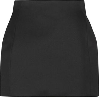 Wardrobe.NYC Wardrobe.nyc, Dames, Rokken, Zwart, Maat: XS Wol